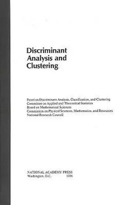 Discriminant Analysis and Clustering | Board on Mathematical Sciences (u. a.)