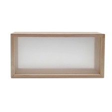 3D Shadow Frames Wooden Double Sided Deep Box DIY Crafts Memory Box Display Case