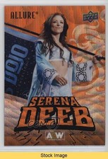 2024 Upper Deck Allure AEW Orange Slice Serena Deeb #75 READ 5vc