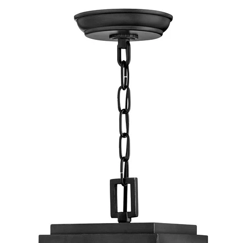 Hinkley Republic 16 3/4" High Black Outdoor Hanging Light - Picture 6 of 10