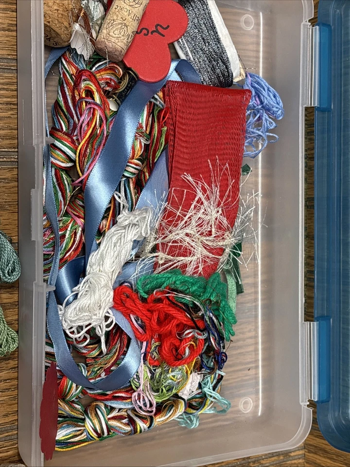 Embroidery Floss Lot - ~100 Skeins - Mostly DMC - Various Colors - Plus Extras! - Image 4 of 4