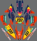 Chrome Graphic kit for KTM SXF350 2025-2026 Stickers Decal
