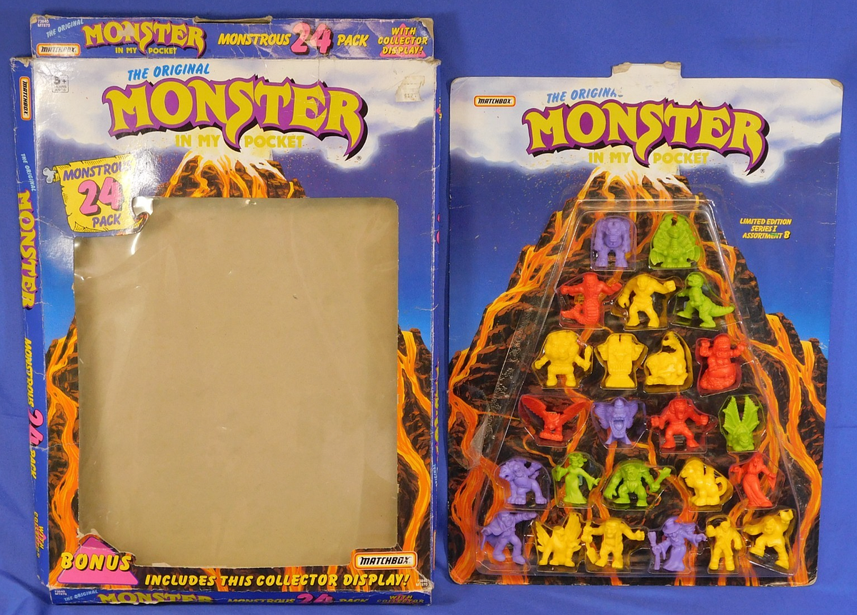 VINTAGE MONSTER IN MY POCKET 24-FIGURE PACK 1990 MATCHBOX | eBay