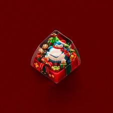 s craft pokemon keycap Snorlax XMAS 24