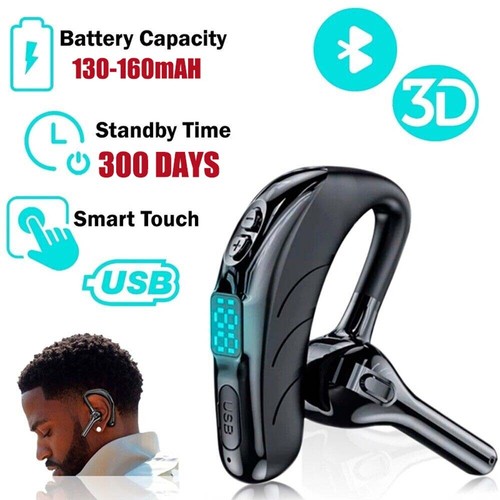 Auriculares Inalámbricos Bluetooth 5.2 Auriculares Conducción Camionero Cancelación de Ruido - Imagen 2 de 11
