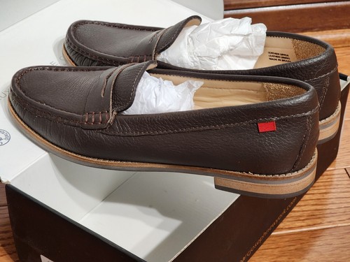 Mark Joseph New York braune Leder Jungen Freizeit Halbschuhe Kinder Schuhe Größe 5,5 neu im Karton - Bild 6 von 9