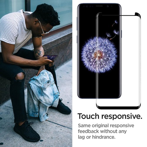 For Samsung Galaxy S8/S9/S10 Plus Clear Glossy Tempered Glass Screen Protector - Zdjęcie 4 z 16