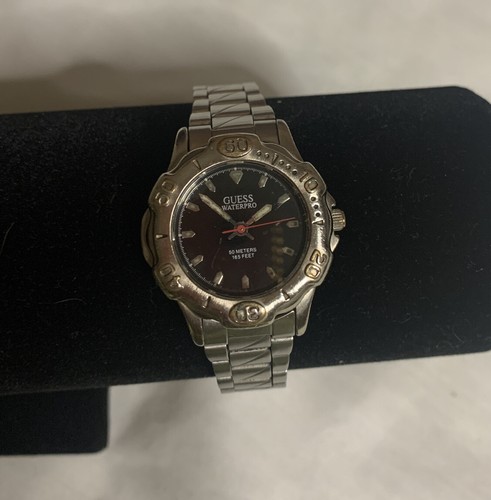 guess waterpro watch 50 meters 165 feet