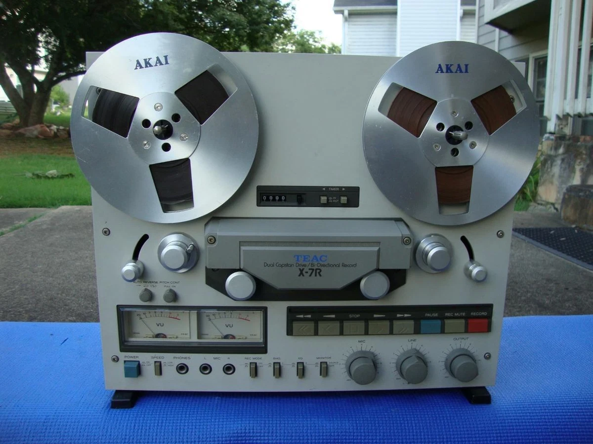 Teac X-7R 4-Track, 2 Ch Reel To Reel Tape Deck + FREE Reel - 30 Day Warranty