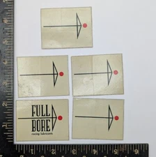 Full Bore Racing Lubricants - Vintage Automotive Drag Racing Oil Decal/Sticker