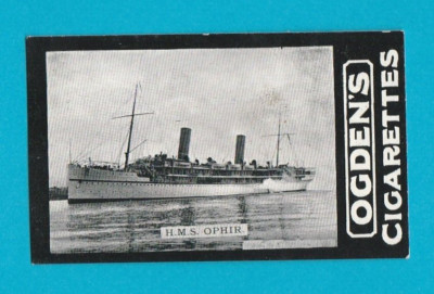 OGDENS TABS - A SERIES - NO. 23 - H.M.S.  OPHIR - 1901