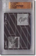 FRANCISCO LIRIANO * Kyle Waldrop * Rookie Printing Press Plate BGS 1/1