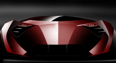 Lamborghini Race Concept Car HyperCar12SuperCar24Carousel1:18Custom Built Model