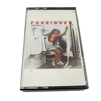 Foreigner Head Games Cassette Tape Atlantic Recording 1979 10 Songs Nice