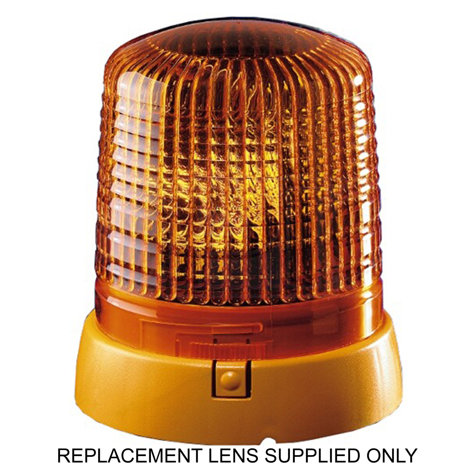 Lens rotating beacon Amber Lens Opt Pattern for KL7000 HELLA 9EL 862 141-001