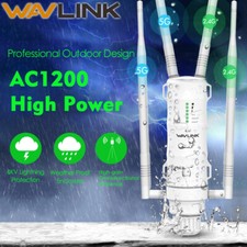 Dual Band AC1200 Wireless High Power WiFi Outdoor AP/Repeater/Range Extender