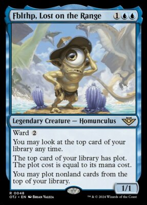 x1 Fblthp, Lost on the Range - Foil R MTG Outlaws of Thunder Junction M/NM, Engl