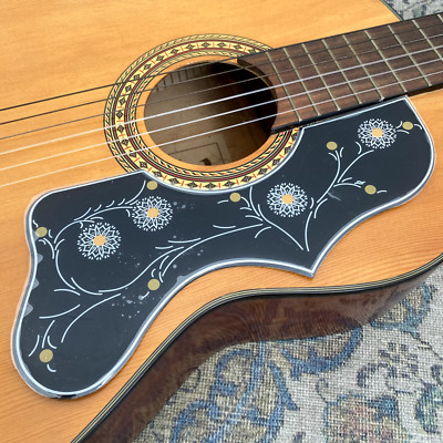 1 X Akustikgitarre Deluxe schwarz 2 mm Kratzbrett Schlagbrett Epiphone J200 SJ200