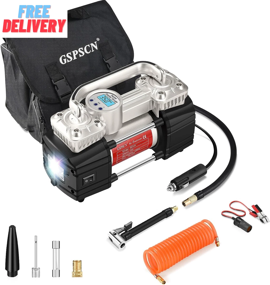 Automatic shutoff tire sale inflator