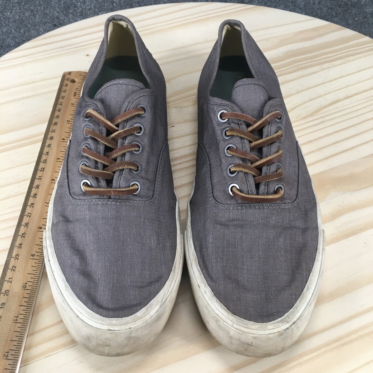 SeaVees Shoes Mens 12 Legend Stitch Fix Sneakers Gray Canvas  display picture 1