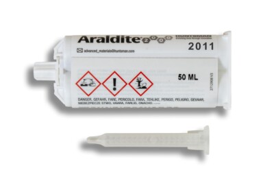 Araldite 2011 | 50 ml Doppelkartusche mit ZMS | 2K Epoxidklebstoff Araldite 2000