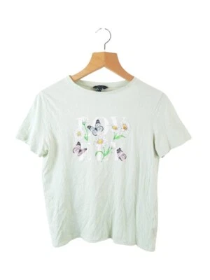 New Look Womens Ladies Short Sleeve Green Basic Tunic T-Shirt Top Size 10UK - Image 1 of 4