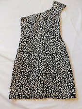 Forever 21 Women's Ladies Short Sleeve One Shoulder Dress Size S small EUC