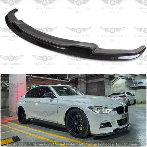 V-Style Carbon Fiber Front lip M-Sport Bumper FOR BMW 3 Series F30 F31 Sedan Wag - Picture 2 of 5