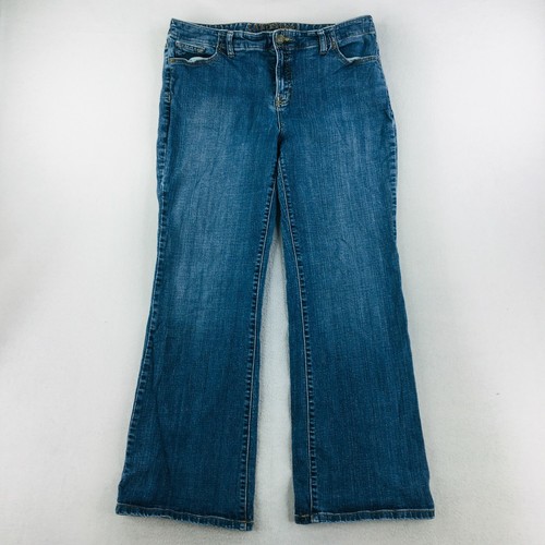 Lands End Denim Jeans Womens Size 14 