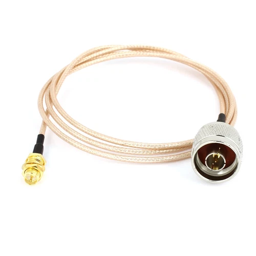 Type N Male to RP-SMA Female M/F Connector Pigtail RG316 Coaxial Cord Lead 3.3Ft
