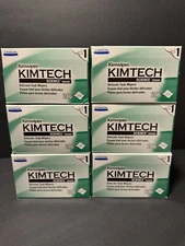 KIMTECH 34155 KIMWIPES  CLOTH DELICATE TASK WIPERS LINT FREE (286 PCS) LOT OF 6 