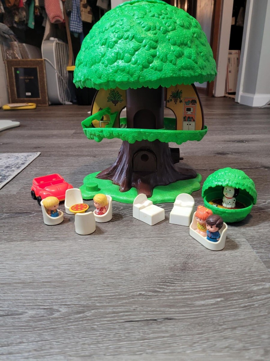 Family Treehouse Toy Fisher Price Tree House 1970s Playskool