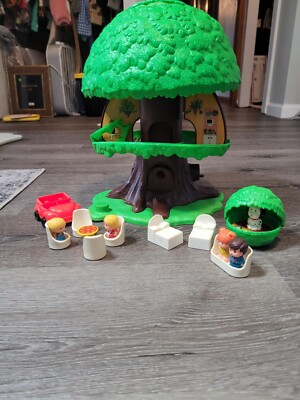 Vintage Toys Fisher Price Treehouse Toy Family Tree House Toy Hotsell
