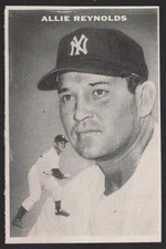1954 Sports Illustrated Allie Reynolds, SHARP ITEM of YANKEE STAR!!