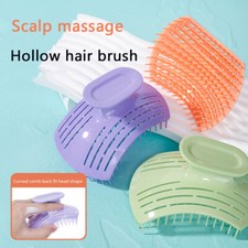 1 PCS Silicone Hair Scalp Comb Brush Hair Shampoo Arc Brush Hair Washing Comb