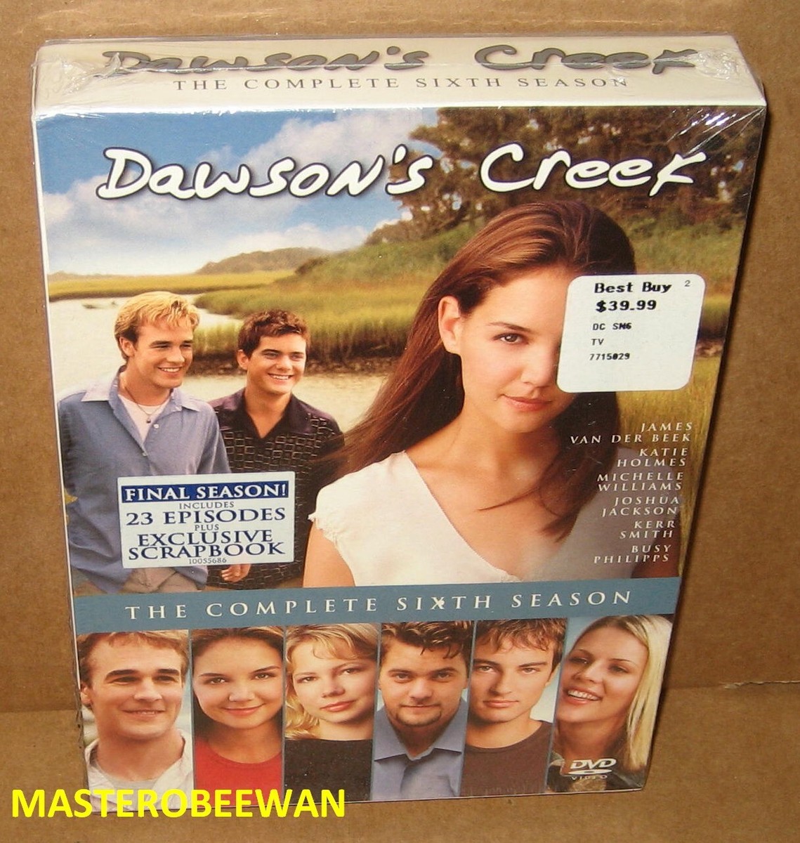 ドーソンズ・クリーク DVD-BOXセット（6シーズン） Dawson's Creek The Complete Sixth 6 Season (DVD, 2006) New Sealed