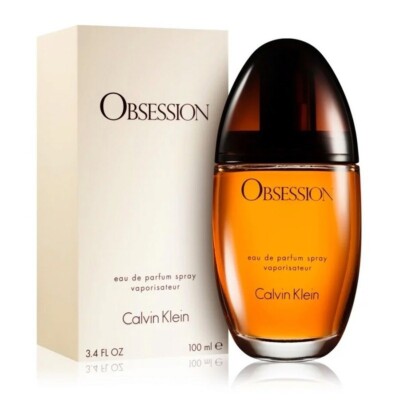 Calvin Klein Obsession for Women 3.4 oz Eau de Parfum Spray NEW AUTHENTIC