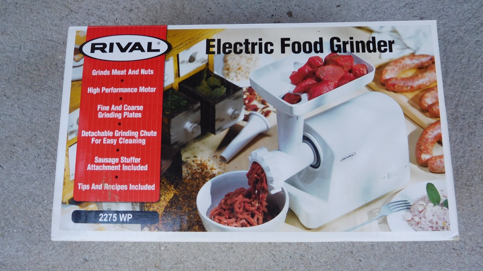 Rival Electric Food Grinder 2275W eBay