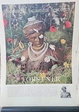 1957 Forstner Bracelet necklace earrings vintage jewelry color ad