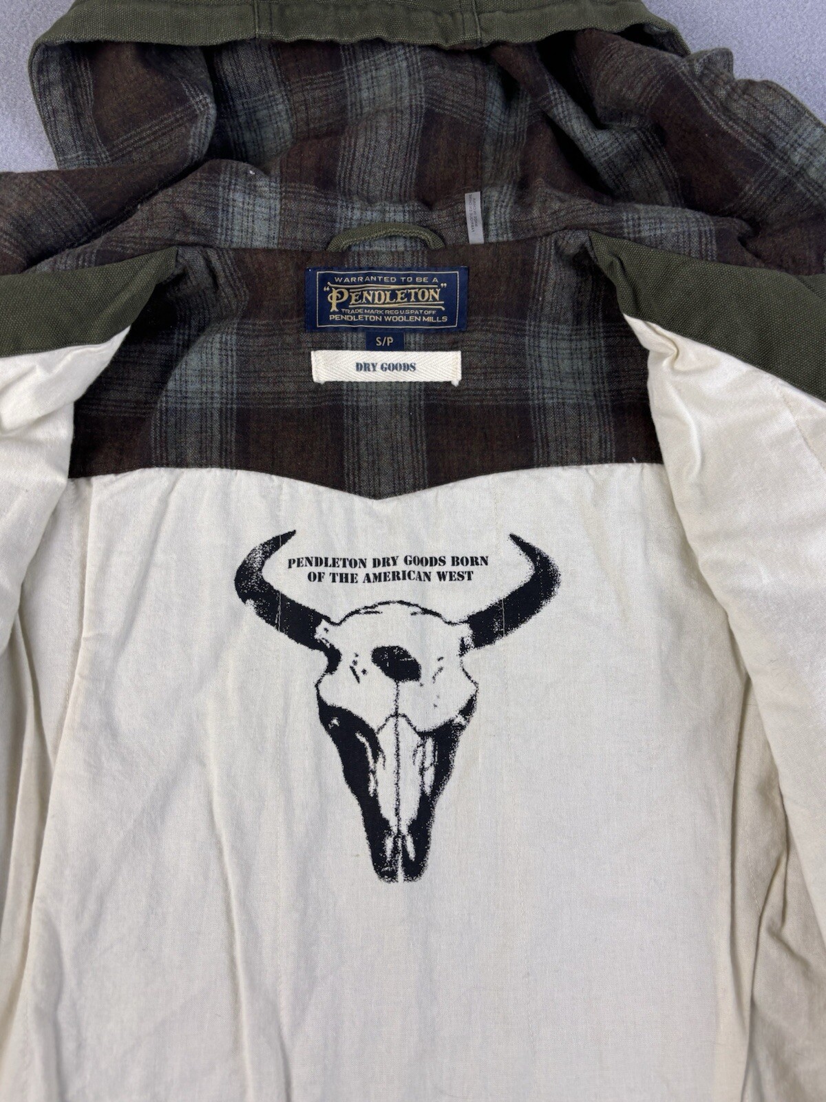 Pendleton Jacket Womens Size Small Green Dry Good… - image 3