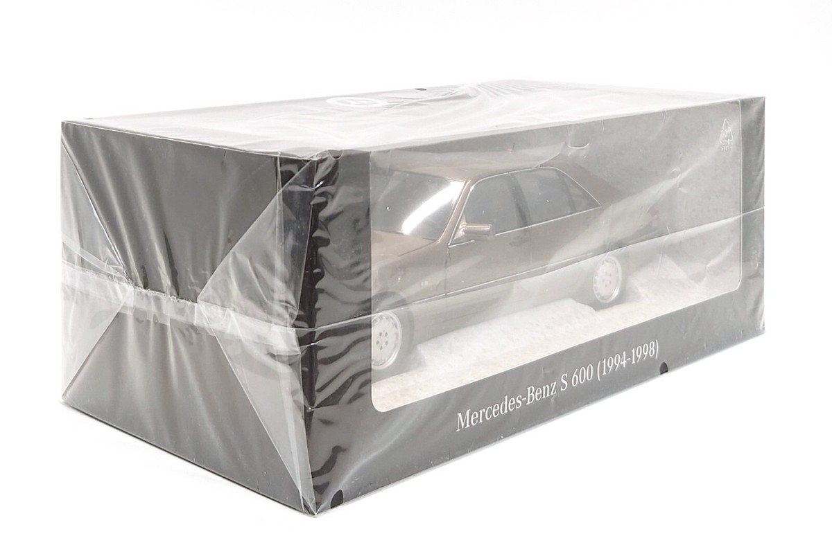 ディーラー特注 NOREV 1/18 Mercedes Benz S 600 Norev 1:18 Mercedes-Benz S600 W140 Year 1997 gray metallic