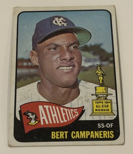 1965 Topps Bert Campaneris RC 266