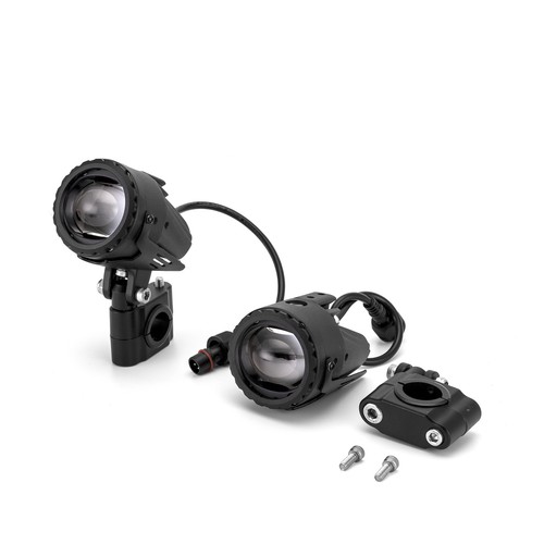 60W LED Auxiliary Driving Lights Mounting Bracket For Kawasaki KLR 650 2019-2024 - Picture 11 of 12