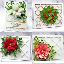 Frame Background Metal cutting dies Scrapbooking Card Album Embossing Stencil 