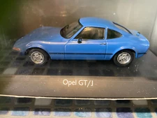 Schuco  OPEL GT COUPE.  Blue. 1:43.  MIB/BOXED.  RARE ISSUE.