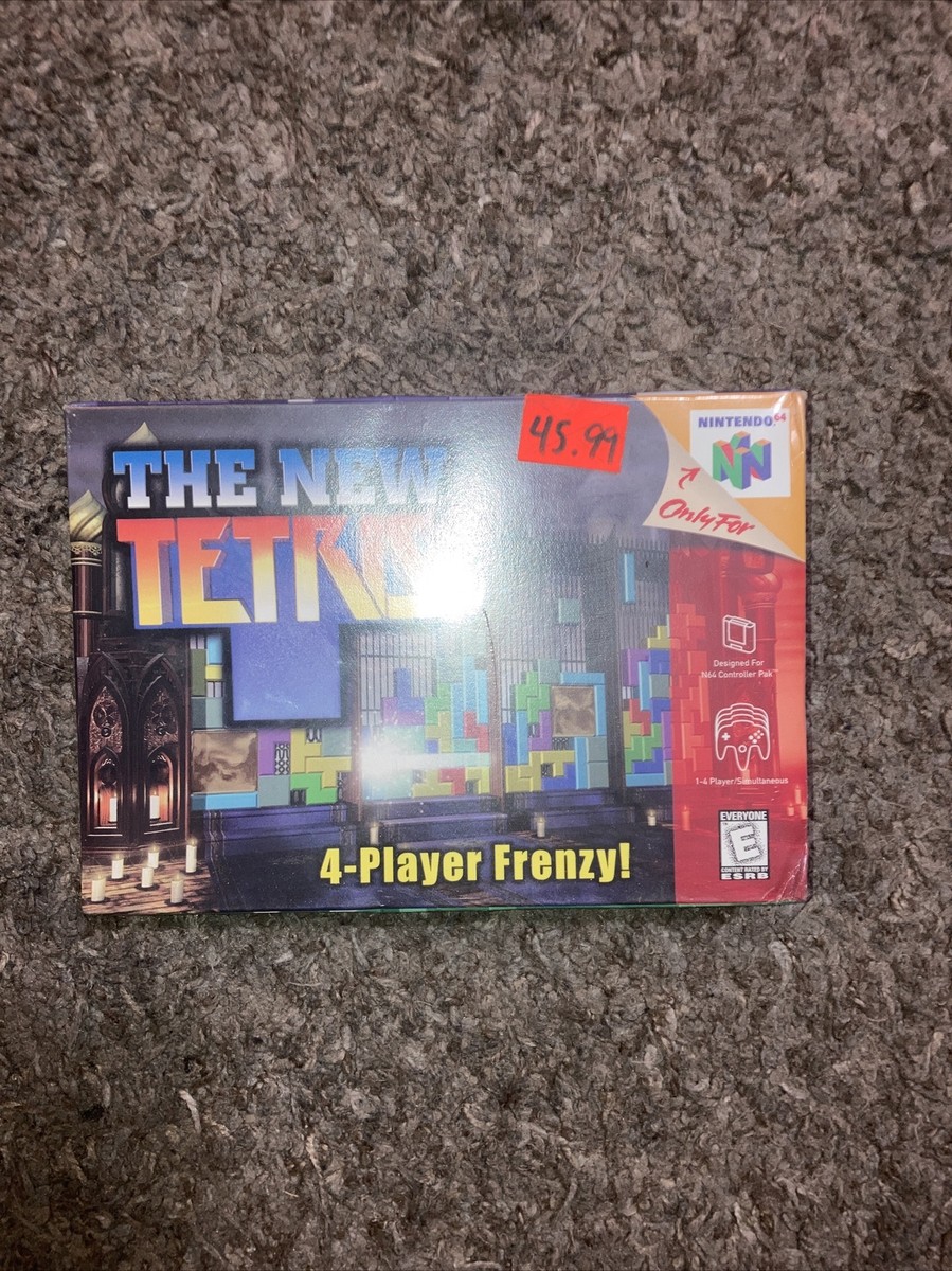 NINTENDO 64 - ニンテンドー64 テトリス64 箱説ハガキあり　Nintendo Tetris NINTENDO 64 - ニンテンドー64 テトリス64 箱説ハガキあり