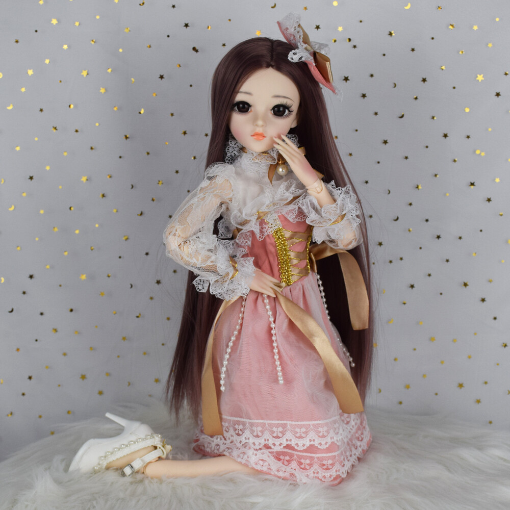 24inch 1/3 BJD Doll Large 60cm Ball Jointed Toy DIY Best Birthday