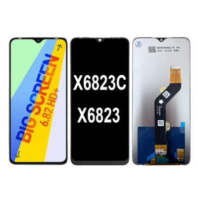 6.82'' For Infinix Smart 6 Plus X6823C X6823 LCD Display Touch Screen Digitizer