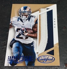 2015 Panini Certified Fabric of the Game Prime Jersey Patch 48/49 Tre Mason Rams