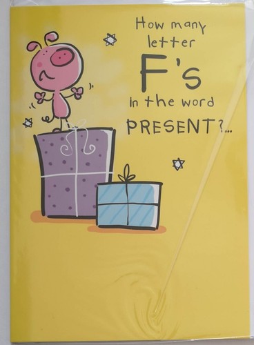 Humour Funny Joke Birthday Card Male Female Boy Girl Multi Listing Free P&P NEW - Picture 54 of 65